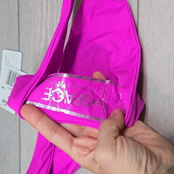 NWT L Space Anthropologie Women Sandy Bottom Cla swim That feel good bottom sz S - Picture 8 of 9